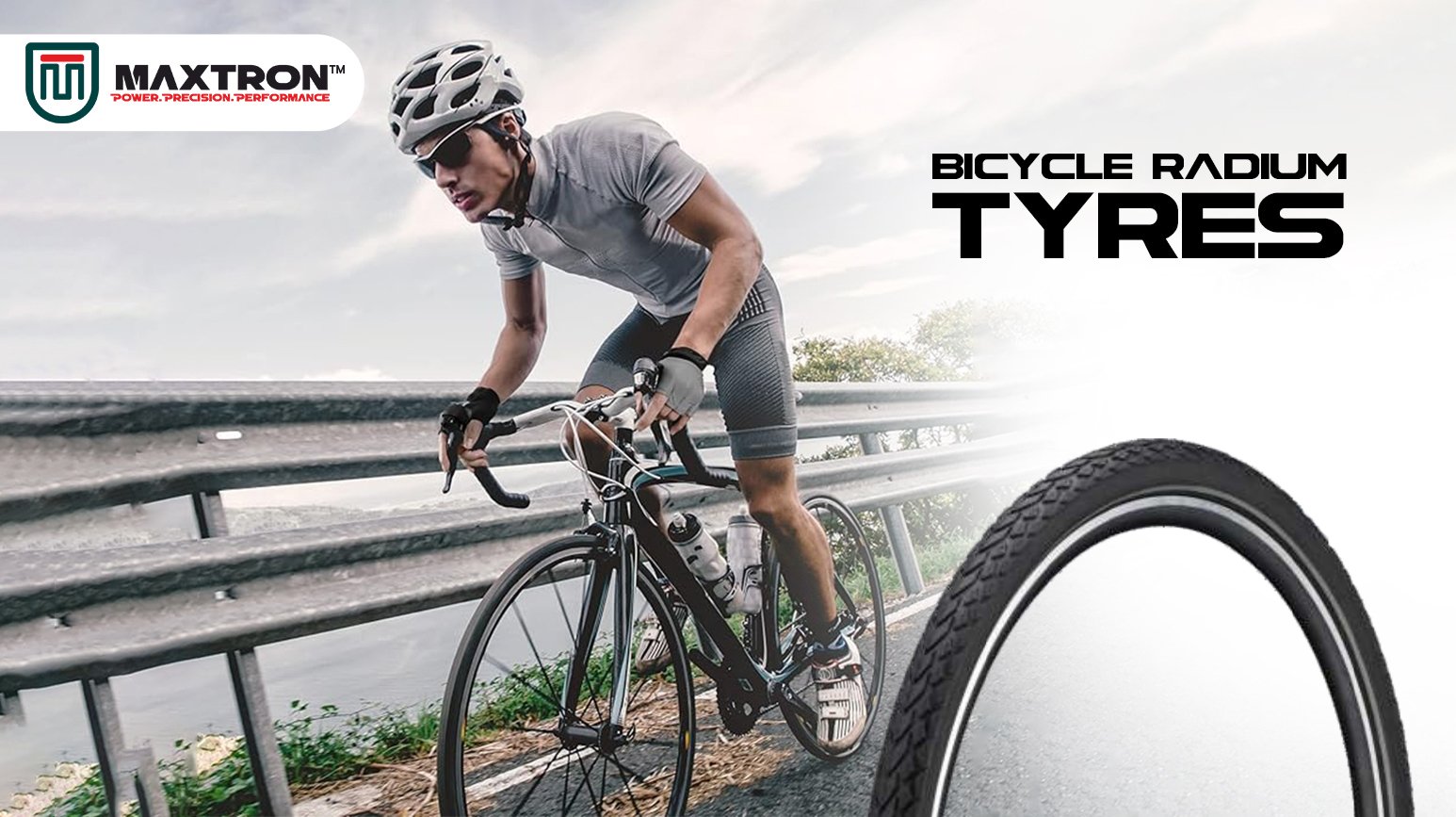 Maxtron bicycle radium tyres