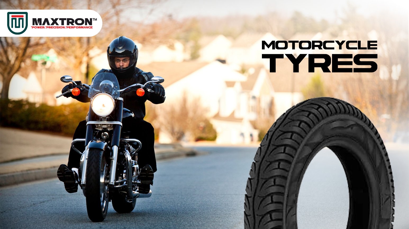 Maxtron scooter and motorcycle tyre