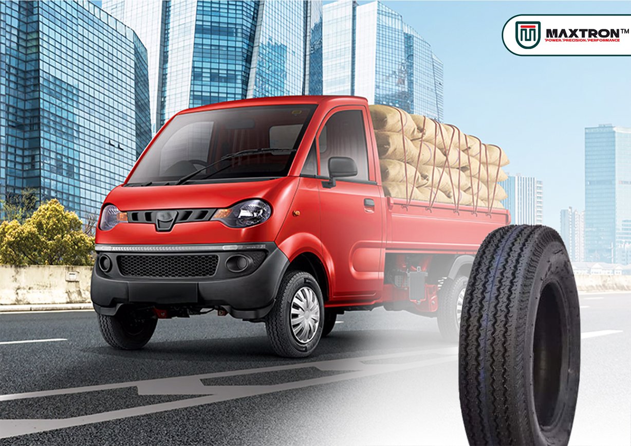 Maxtron tyre for cargo three wheelers and e-rickshaws