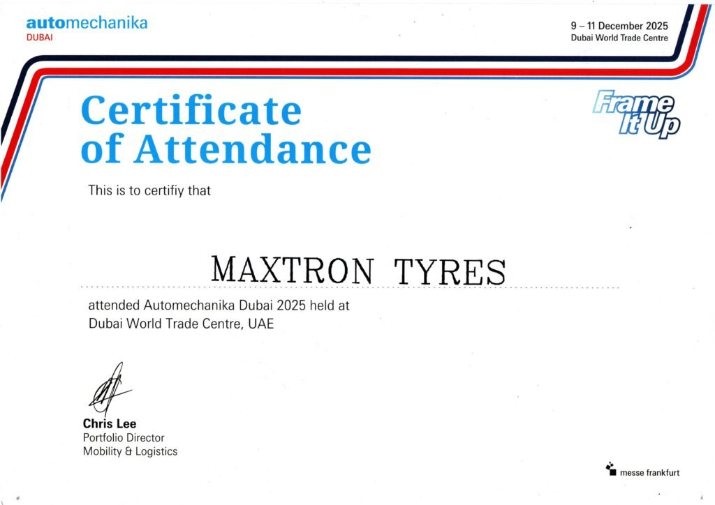 Maxtron in Dubai Automechanika Expo