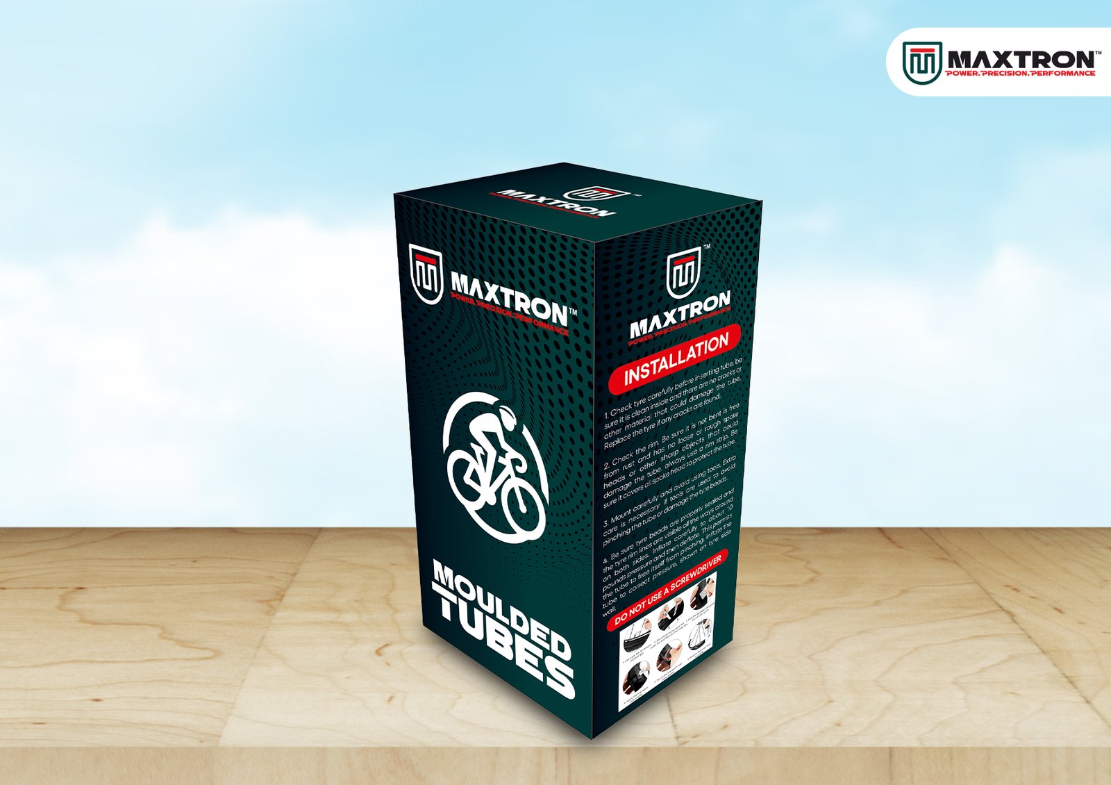 Maxtron Moulded Tube Box Packaging