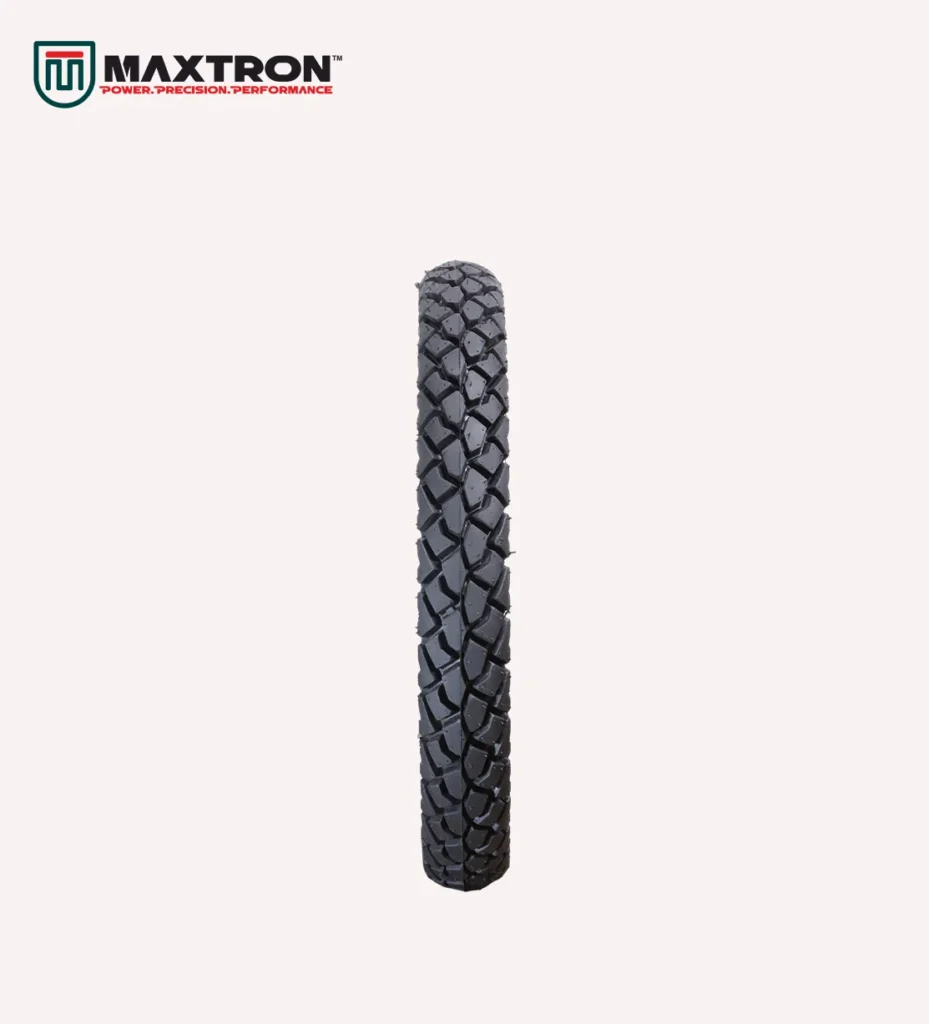 Maxtron M-106 motorcycle tyre with high grip tread design