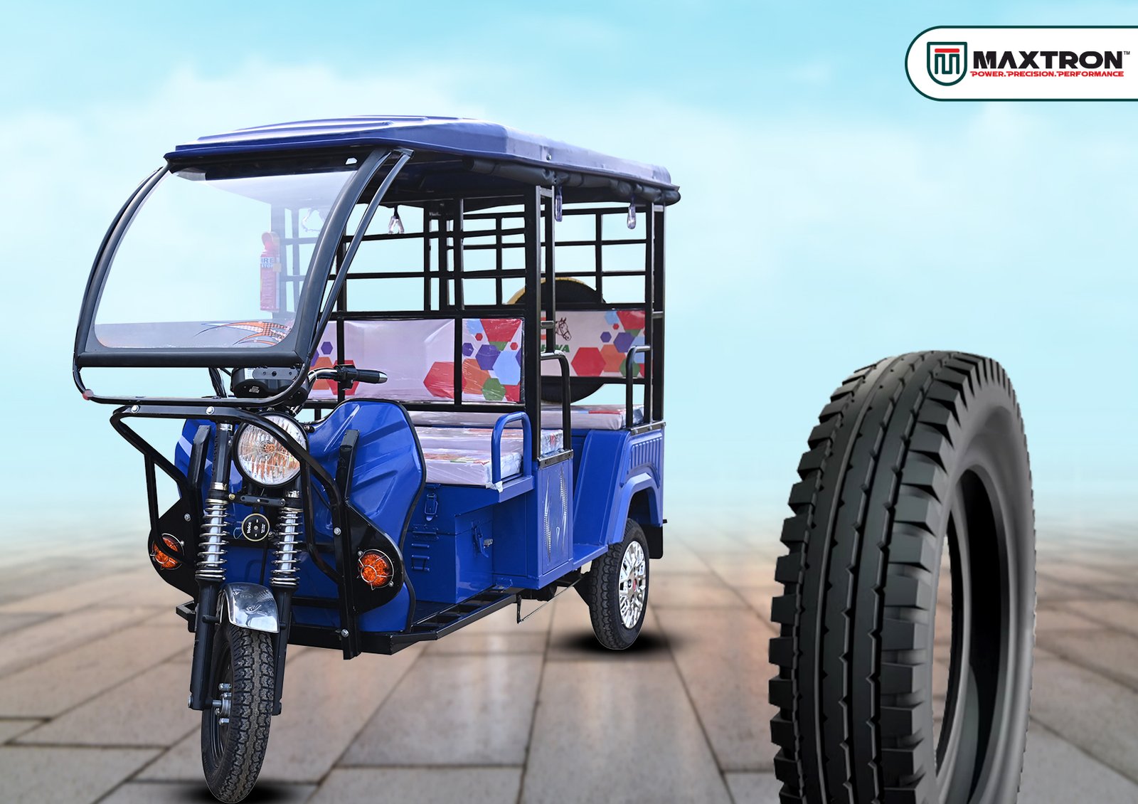Maxtron Three Wheeler Tyres-1