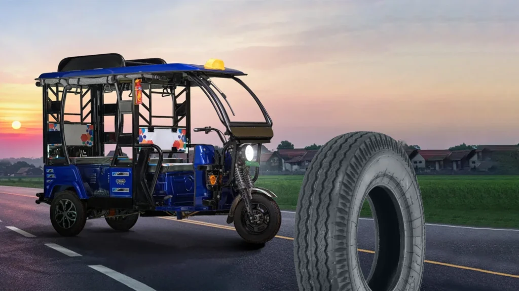 E-Rickshaw Tyres Three Wheeler