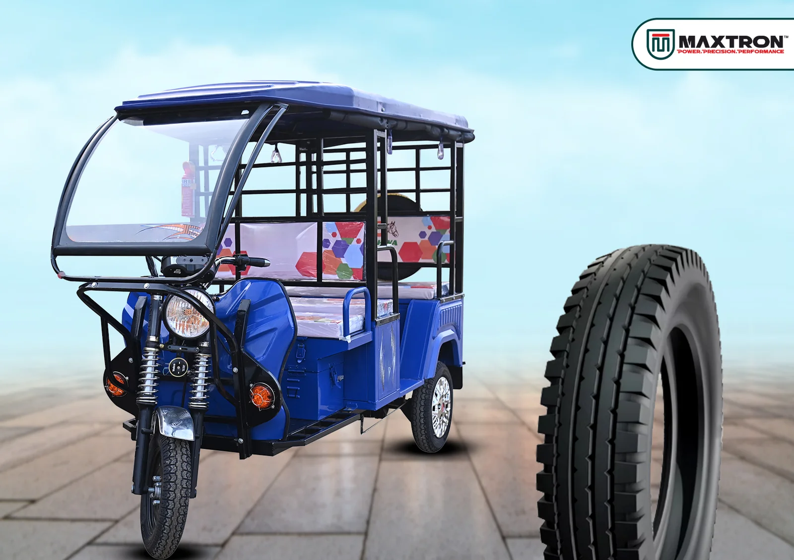 Maxtron Three Wheeler Tyres-1